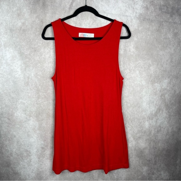 Free People FP Beach La Nite Tank Dress In Red Women's Size M - Picture 1 of 4